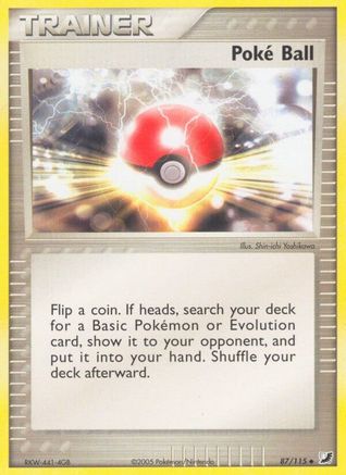 Poke Ball 087 Unseen Forces - Uncommon