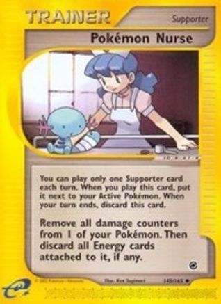 Pokemon Nurse 145/165 Expedition - Uncommon