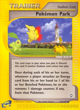 Pokemon Park 131 Aquapolis - Uncommon