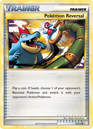 Pokemon Reversal 099/123 - Reverse Holofoil HeartGold SoulSilver - Uncommon