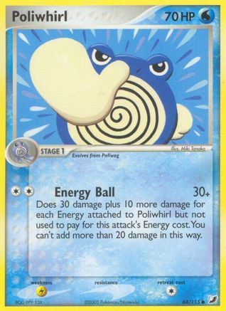 Poliwhirl 068/115 Unseen Forces - Common