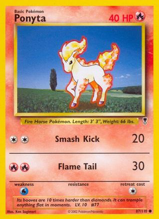 Ponyta 087/110 Legendary Collection - Common