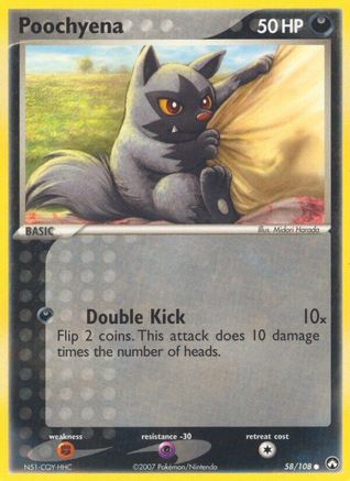 Poochyena 058/108 Power Keepers - Common