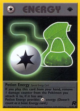 Potion Energy 082/82 - 1st Edition Team Rocket - Uncommon