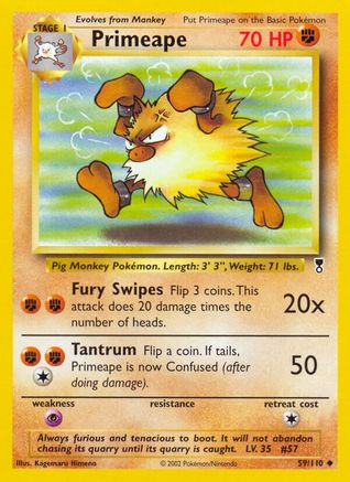 Primeape 059 Legendary Collection - Uncommon