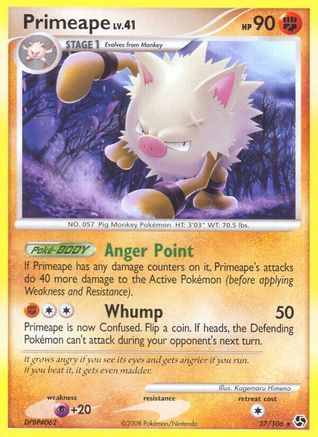 Primeape 027 Great Encounters - Rare