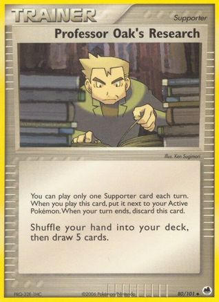 Professor Oak's Research 080 Dragon Frontiers - Uncommon