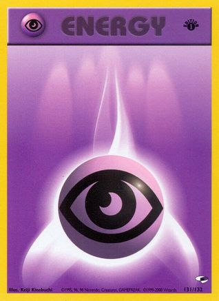 Psychic Energy 131/132 - 1st Edition Gym Heroes - Common