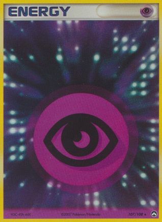 Psychic Energy 107 - Holofoil Power Keepers - Rare