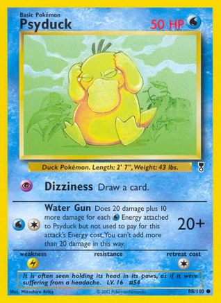 Psyduck 088/110 - Reverse Holofoil Legendary Collection - Common