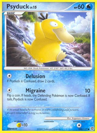 Psyduck 100/132 Secret Wonders - Common