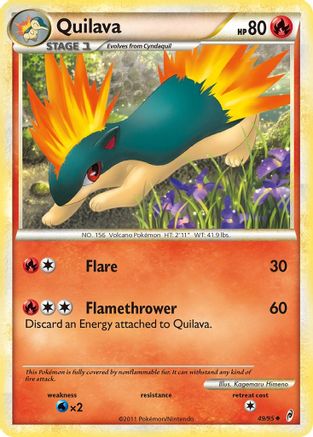 Quilava 049/95 Call of Legends - Uncommon