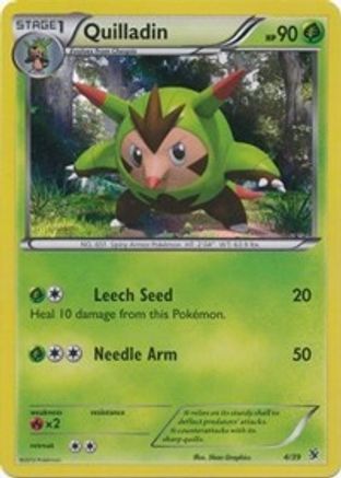 Quilladin 004/39 Kalos Starter Set - Common
