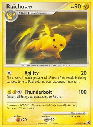 Raichu 045 Majestic Dawn - Uncommon