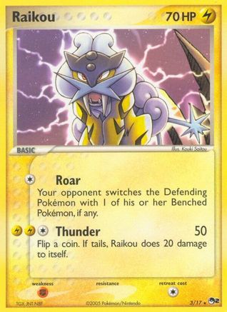 Raikou 003/017 POP Series 2 - Rare