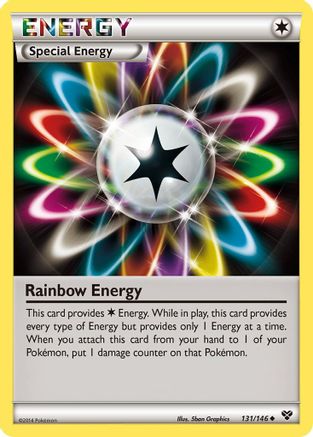 Rainbow Energy 131/146 XY Base Set - Uncommon