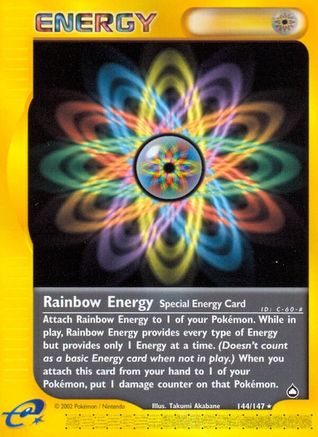 Rainbow Energy 144 Aquapolis - Rare