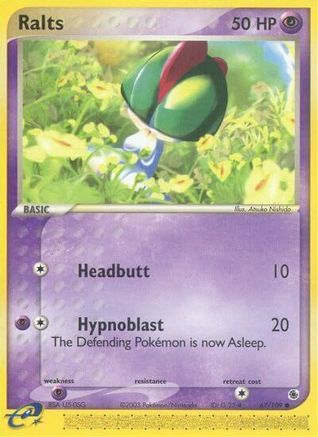 Ralts 067/109 Ruby and Sapphire - Common