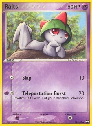Ralts 059/108 Power Keepers - Common