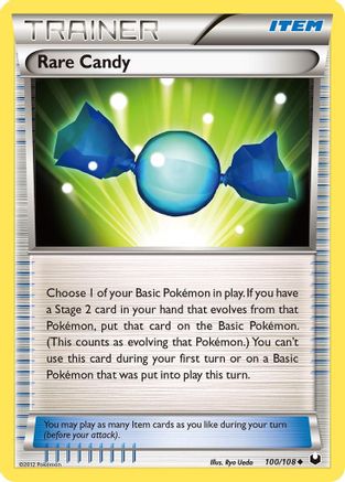 Rare Candy 100/108 Dark Explorers - Uncommon