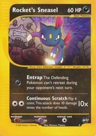 Rocket's Sneasel 005 Best of Promos - Promo