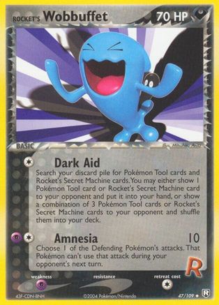 Rocket's Wobbuffet 047/109 Team Rocket Returns - Uncommon