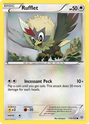 Rufflet 115 Plasma Storm - Common