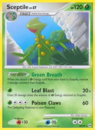 Sceptile (30) 030 Arceus - Rare