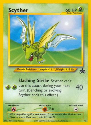 Scyther 045/53 WoTC Promo - Promo