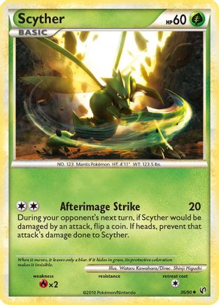 Scyther (36) 036/90 Undaunted - Uncommon