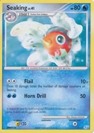 Seaking 007 DP Trainer Kit Manaphy & Lucario - Common