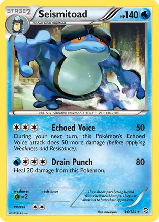 Seismitoad 036 Dragons Exalted - Rare