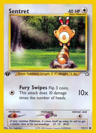 Sentret 071/111 - 1st Edition Neo Genesis - Common