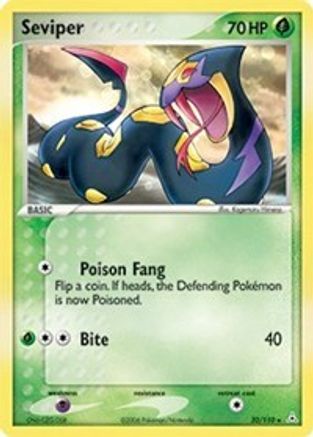 Seviper 032 Holon Phantoms - Rare