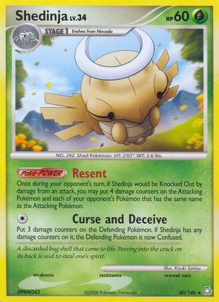 Shedinja 040 Legends Awakened - Rare