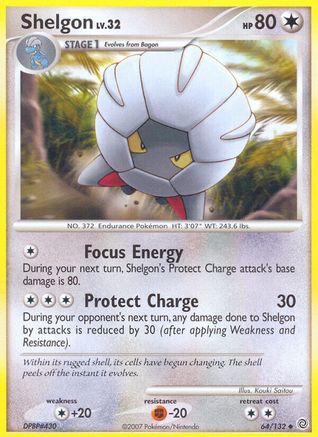 Shelgon 064 - Reverse Holofoil Secret Wonders - Uncommon