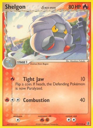 Shelgon 053/113 Delta Species - Uncommon