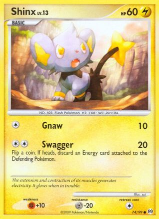 Shinx 074/99 Arceus - Common
