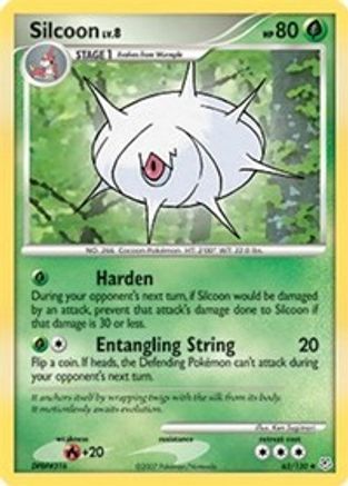 Silcoon 063 - Reverse Holofoil Diamond and Pearl - Uncommon