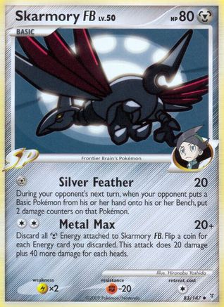 Skarmory FB 083 - Reverse Holofoil Supreme Victors - Uncommon
