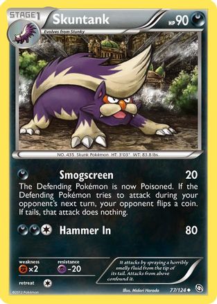 Skuntank 077 - Reverse Holofoil Dragons Exalted - Uncommon