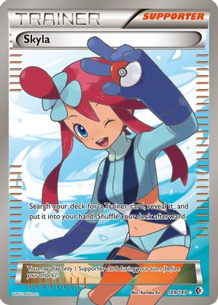 Skyla (149 Full Art) 149 - Holofoil Boundaries Crossed - Ultra Rare