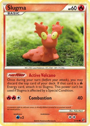 Slugma 067/90 Undaunted - Common
