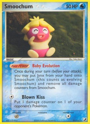 Smoochum 031 Unseen Forces - Rare