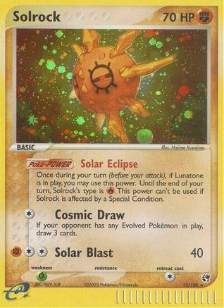 Solrock 013 - Holofoil Sandstorm - Holo Rare
