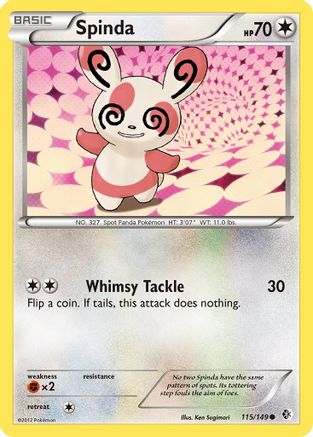 Spinda 115 Boundaries Crossed - Common