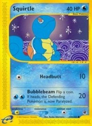 Squirtle (132) 132/165 Expedition - Common