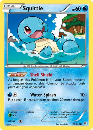 Squirtle 029/149 Boundaries Crossed - Common