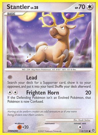 Stantler 113 Secret Wonders - Common