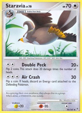 Staravia 085 - Reverse Holofoil Supreme Victors - Uncommon